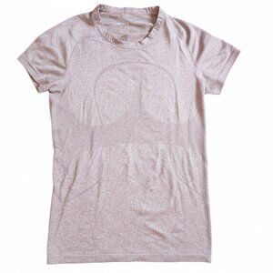 Lululemon Swiftly Tech Short Sleeve Heathered Purple Seamless Top